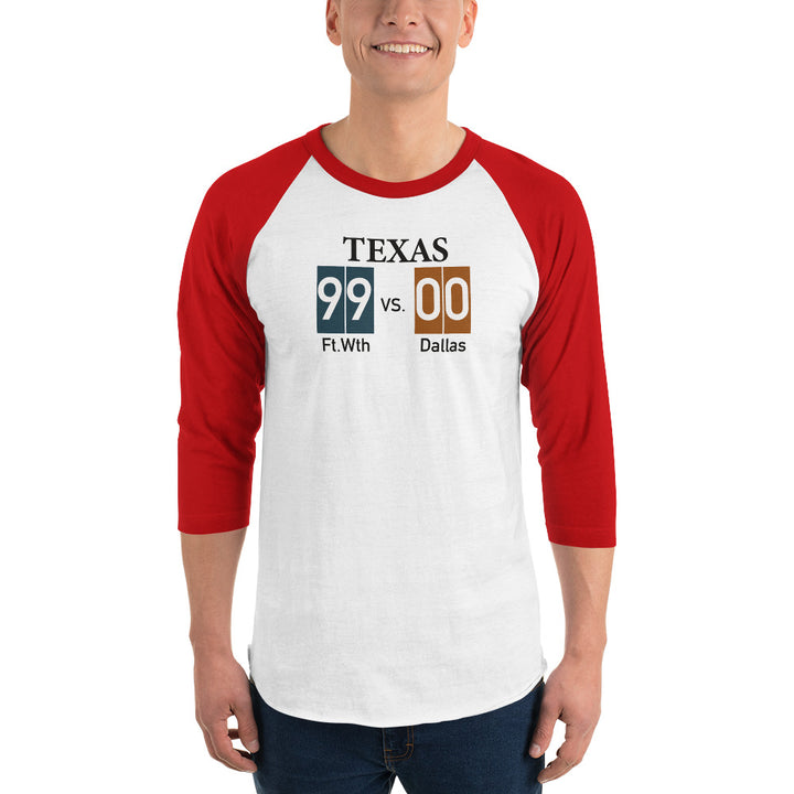 3/4 sleeve raglan shirt
